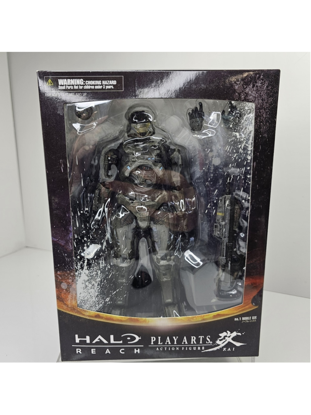 SEALED Halo Reach Play Arts Kai no. 1 Nobel Six Action Figure NEW